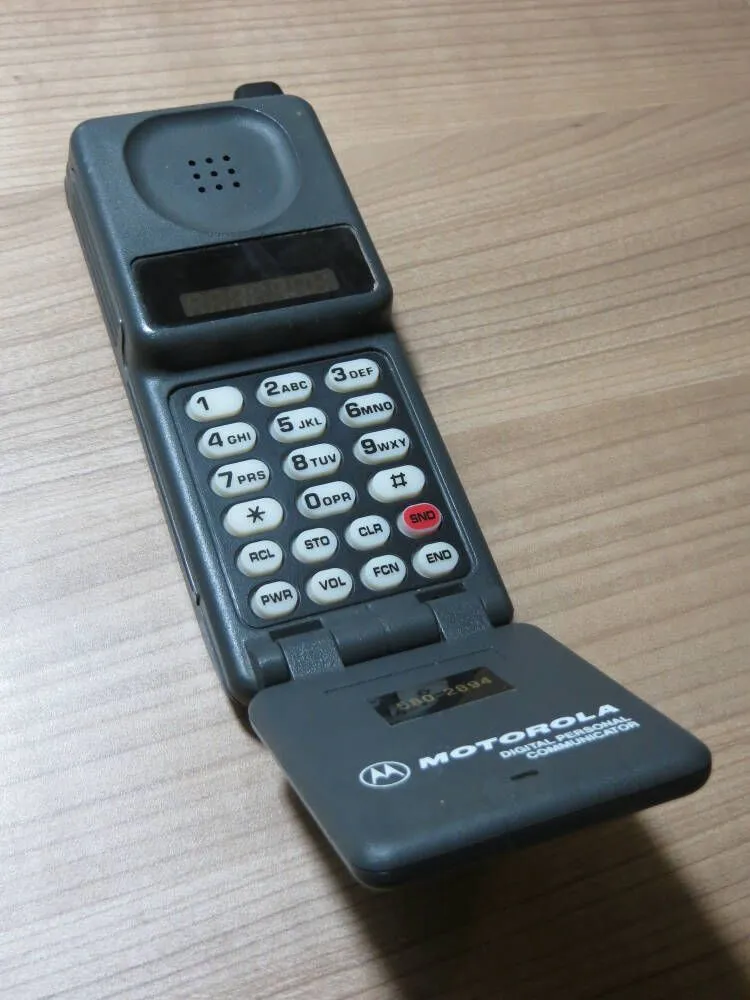 Motorola DPC-550 gris oscuro abierto