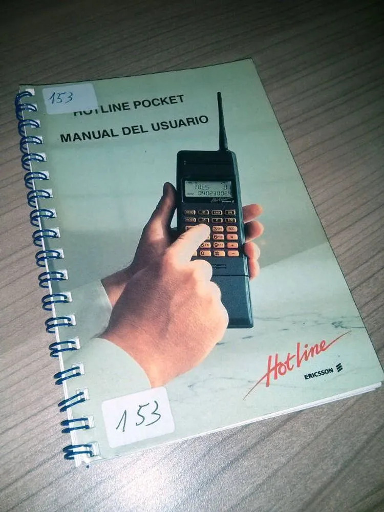 Manual Ericsson Hotline Pocket